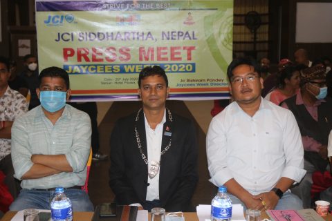 जेसीआई सिद्धार्थ, नेपालले विभिन्न कार्यक्रम गरी जेसीज सप्ताह–२०२० मनाउने