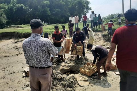 इलाका प्रहरी कार्यालय कृष्णनगरको सक्रियता , १ लाख ६८ हजार बराबरको अवैध चल्ला नष्ट