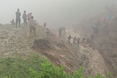 जाजरकोट पहिरोः , पाँच सय परिवार विस्थापित,नौ शव भेटियो