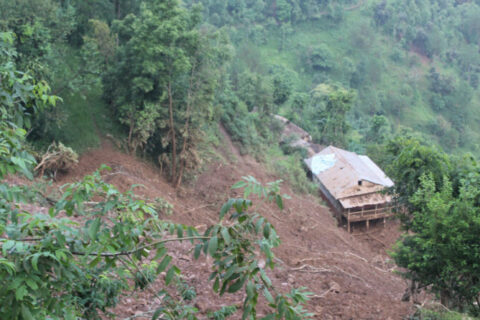 गुल्मीको रुरुक्षेत्र गाँउपालिकामा पहिरोमा परि ४ जनाको घटना स्थलमै मृत्यु