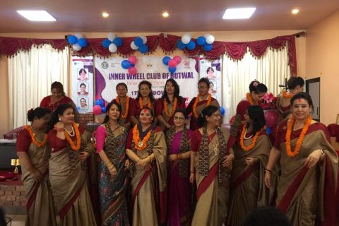 ज‍ोशीद्वारा ईन्नरब्हिलको अध्यक्ष पदभारग्रहण
