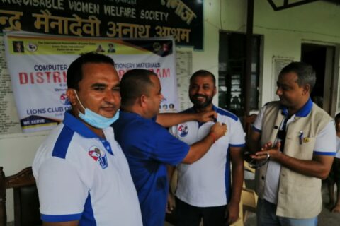 लायन्स क्लब अफ मणिग्राम र एक्सपर्ट फाउण्डेसको सयुक्त आयोजनामाअनाथ आश्रमा सहयोग