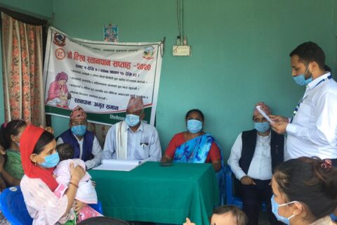 स्तनपान सप्ताहसंगै रोटाखोप बारे तिलोत्तमामा सहजीकरण कार्यक्रम सम्पन्न
