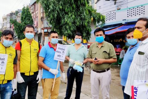 लायन्स र लियो स्टार्सद्वारा स्वाथ्य सामाग्री प्रदान