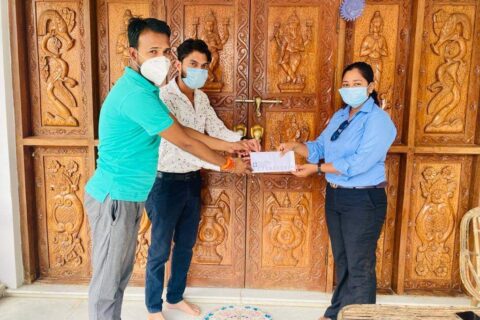 लायन्स क्लब अफ सिद्धार्थनगर गौतमबुद्धद्वारा सदस्यहरुको कोरोना बीमा