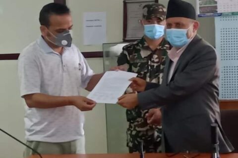 शैक्षिक क्षेत्र सुधारको माग गर्दै शिक्षामन्त्रीलाई संयुक्त विद्यार्थी संगठनको पत्र