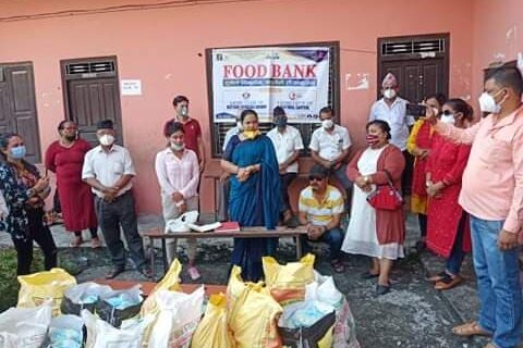 लायन्स क्लव अफ क्यापिटल र बुद्धभुमीद्धारा फूड बैंक मार्फत थप १६० जनालाई खाद्यान्य वितरण