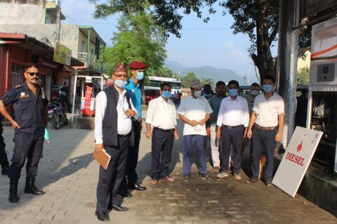 बुटवलमा गुणस्तरीय पेट्रोलियम पदार्थको बिक्री
