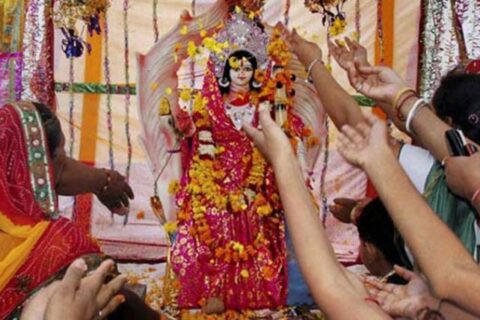 आज  दसैंको दोस्रो दिन :देवी ब्रह्मचारिणीको पूजा गरी मनाइँदै