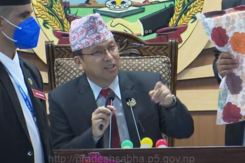 प्रदेश नम्बर ५ को स्थायी राजधानी दाङको भालुवाङ