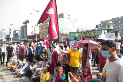 सञ्जाल रुपन्देहीले मंगलबार पनि प्रदेश सभामा धर्ना दिने