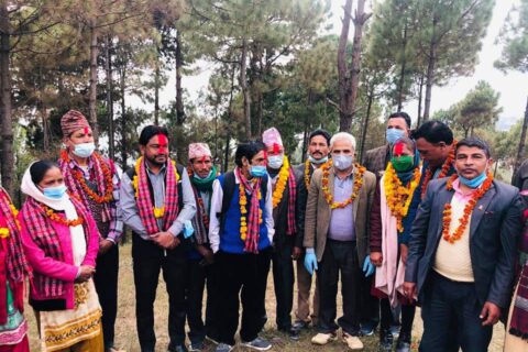 जनप्रतिनीधी सहीत सहित ४६ जना नेपाली कांग्रेसमा प्रवेश