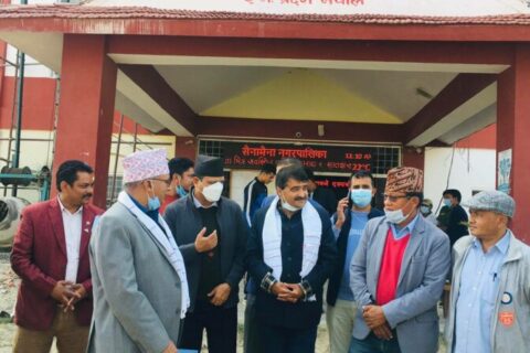 सैनामैनामा निर्माणधीन क्रिकेट रंगशालाका लागि बजेटको अभाव हुन नदिने :खेलकुद परिषदका सदस्य सचिव सिलवाल