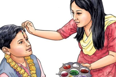 आज भाइटीका: उत्तम साइत ११:३७ बजे, कता फर्केर लगाउने ?