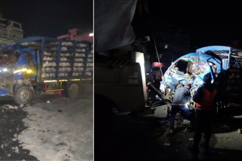 कलंकीमा एकाबिहानै दुर्घटना, तीन जनाको ज्यान गयो