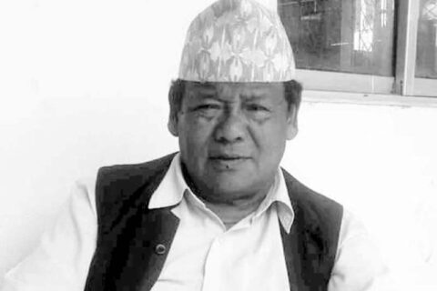 रहेनन् पूर्वसांसद वीरबहादुर लामा