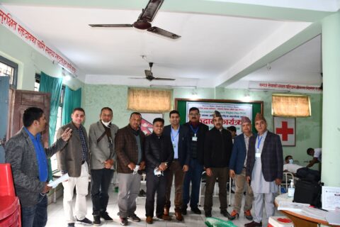 मानव अधिकार दिवशको उपलक्ष्यमा रक्तदान