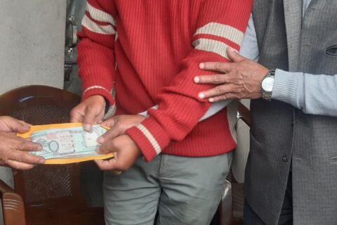 काउनद्धारा आर्थिक सहयोग