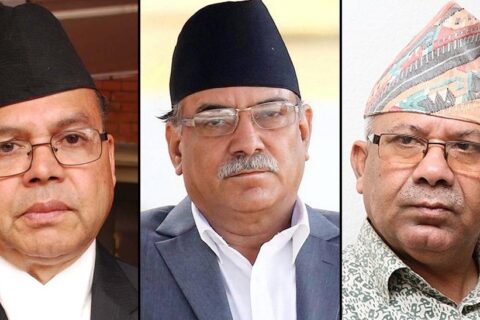 ओलीलाई हटाएर नेपाललाई अध्यक्ष बनाउने दाहाल–नेपाल समूहको निर्णय