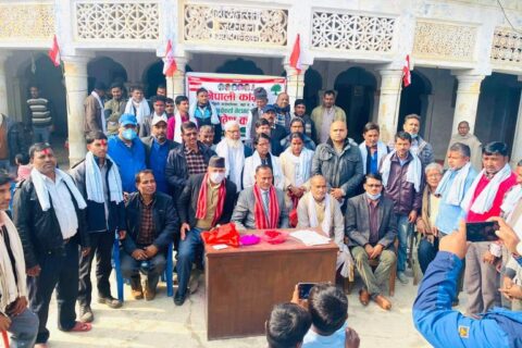 रुपन्देहीमा विभिन्न पार्टी परित्याग गरी १ सय बढी कांग्रेसमा प्रवेश