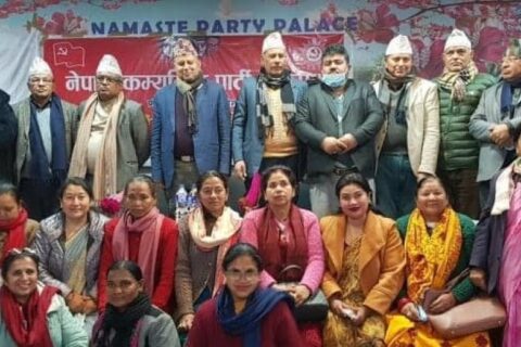 नेकपा ओली समूहको लुम्बिनी अध्यक्षमा गिरी