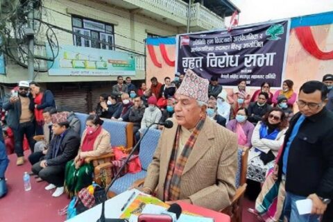 संविधान जोगाएर मात्रै चुनावमा जान्छौँ : पौडेल