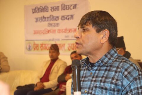 सत्ताको आडमा सांसद किनबेचको खेल हुँदैछ –नेकपा नेता भुसाल