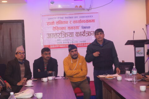 संसद पुनःस्थापनाले मात्रै संविधान जोगिन्छ र अर्को ओलीको जन्म हुन्न : घनश्याम भुसाल