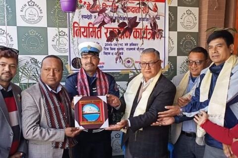 नेपाल नियमित रक्तदाता संघको कार्यक्रमा ७५ युनिट रगत संकलन