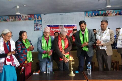 विकास र समृद्धिका लागि ओलीको नेतृत्वः बस्नेत