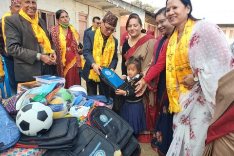 देवदहमा इनरव्हील सर्पोट मोडेल स्कूल सञ्चालनमा