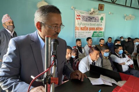 प्रजातन्त्र दिवसको अवसरमा कांगेस तिलोत्तमाद्धारा जेष्ठ नागरिक सम्मान