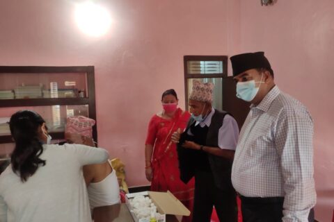तिलोत्तमामा सात हजार जनाले लगाए कोरोना विरुद्धको खोप