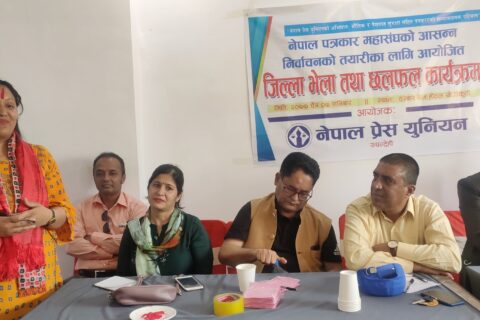 पत्रकार महासंघलाइ साझा संस्थाको रुपमा अगाडी बढाउन नेतृत्वदायि भुमिका खेल्ने युनियनको निर्णय