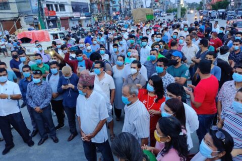 सर्वोच्चको निर्णयको स्वागतमा बुटवलमा दिप प्रज्वलन