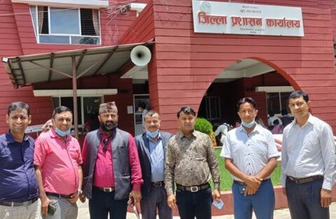 सैनामैनाका उद्योगी व्यवसायीलाई खोप व्यवस्था गर्न सिडिओलाई सैनामैना उद्योग वाणिज्य संघको ध्यानाकर्षण