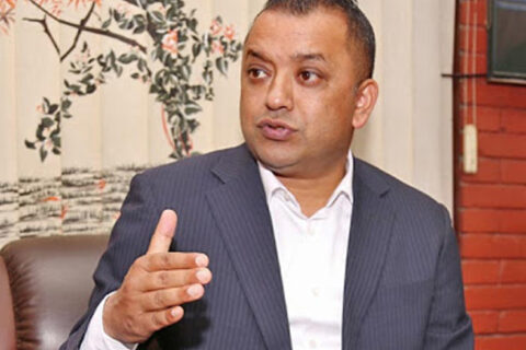 एमालेले प्रस्ताव गरेकाे राष्ट्रपतिलाई कांग्रेसले हराएरै छाड्छ : गगन थापा
