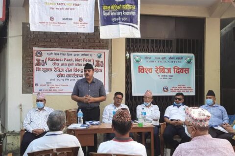 तिलोत्तमामा रेविजविरुद्धको खोप अभियान सञ्चालन