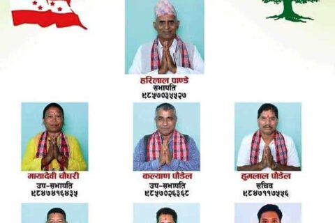 तिलोत्तमाको नगरसभापतीमा हरिलाल पाण्डे बिजयी