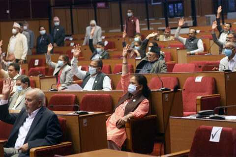 बजेटसँग सम्बन्धित दुई विधेयक राष्ट्रिय सभाबाट पारित