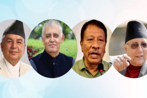 सभापतिको उम्मेदवार छान्न केन्द्रीय सदस्यसँग छलफल गर्दै पौडेल पक्ष
