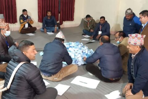 उपसभापतिको मतगणना जारी