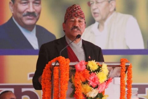 राप्रपाको शपथ ग्रहण कार्यक्रममा थापा अनुपस्थित