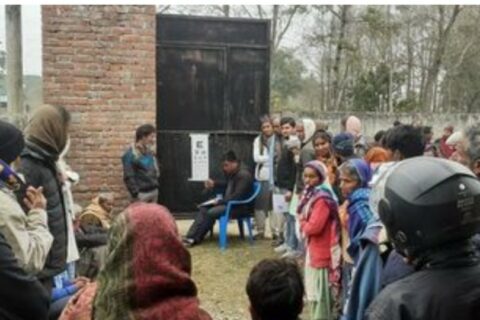 बुद्धभुमि नगरपालिकाको बक्र्दोवा  वडा नम्वर ४  मा निशुल्क आँखा सिविर सम्पन्न