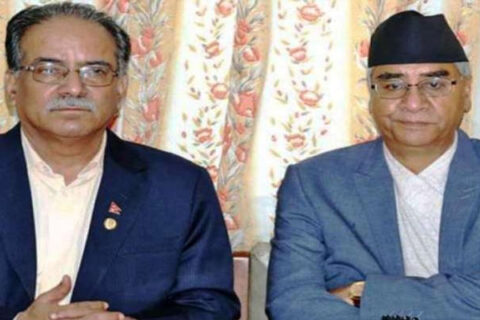 देउवा-प्रचण्डबीच कुरै मिलेन, गठबन्धनको बैठक सर्‍यो
