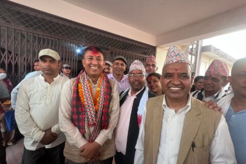 तिलोत्तमाको मेयरमा गठबन्धनबाट काँग्रेसका खाणले दिए उम्मेदवारी