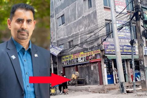एमाले उम्मेदवार बाबुराम भट्टराईले गरे बुटवलको सडक कब्जा, ट्रस्ट हाल्ने तयारीमा