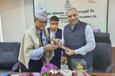 भारतसँग ५ वर्षका लागि रासायनिक मल खरिद सम्झौता