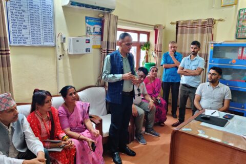 संघीय सरकार मातहतका कार्यालयमा बुटवल उपमहानगरका जनप्रतिनिधिको डेलिगेशन