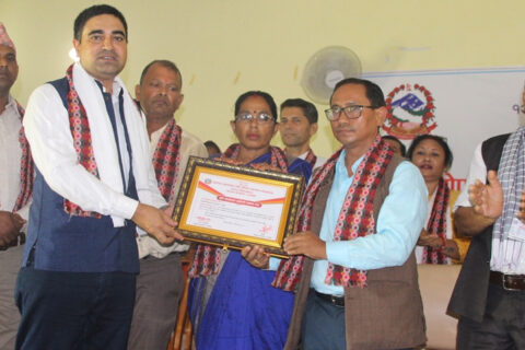 मायादेवी गाउँपालिका कोभिड–१९ विरुद्धको पूर्ण खोप सुनिश्चित पालिका घोषणा